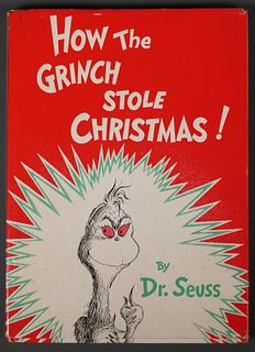 1st Ed & 1st Print How The Grinch Stole Christmas Book
