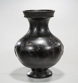Chinese Han-Style Wood Vase