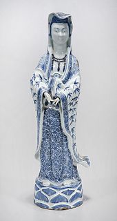 Chinese Blue and White Porcelain Guanyin