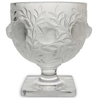 Lalique Crystal "Elizabeth" Vase