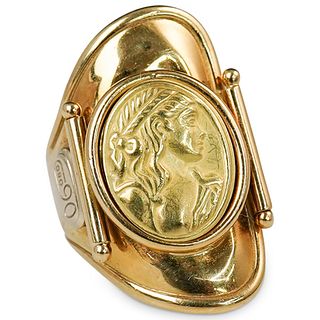 Italian Oro 18k Gold Ring
