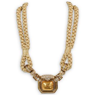 Chaumet 18k Gold and Diamond Choker