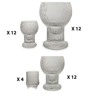 (40 Pc) Iittala Kekkerit x Sarpaneva Glassware