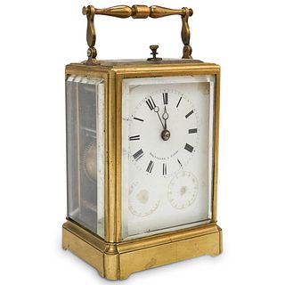 Bolviller a Paris Travel Carriage Timepiece Clock