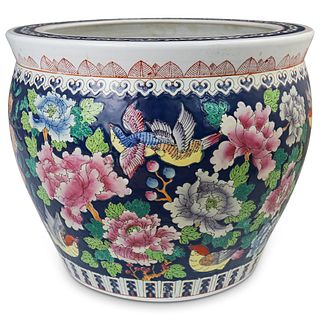 Chinese Porcelain Jardiniere Fish Bowl