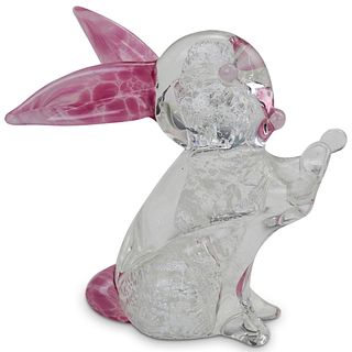 Murano "Rabbit" Glass Sculpture