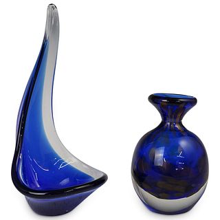 (2Pc) Murano Glass Collection