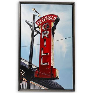 Donal David "Freehold Grill" Painting