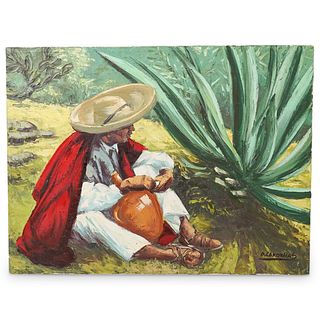 D. Cardenas (Mexican) Oil On Canvas