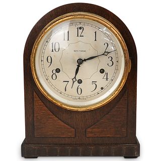 Seth Thomas Wooden Mantle Clock