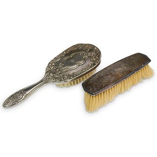 (2 Pc) Miscellaneous Vanity Brush Set
