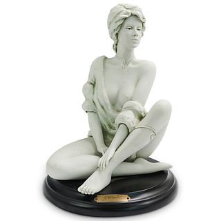 G. Visentin "The Dawn" Porcelain Figural Sculpture