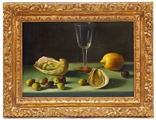 Fernand Renard Trompe L'oeil Still Life Painting