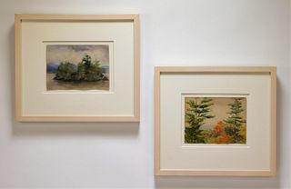 PR Impressionist Landscape WC Paintings