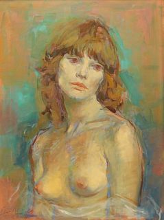 Jan De Ruth Nude Figure Portrait Painting