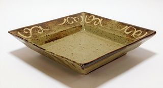 Tatsuzo Shimaoka Ceramic Center Plate