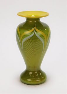 Chris Buzzini Studio Art Glass Vase