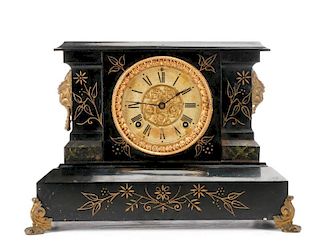 Ansonia Clock Company, Black Mantel Clock