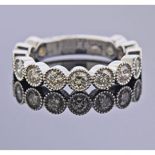 14k Gold Diamond Wedding Band Ring