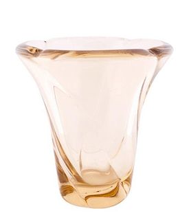 Pierre D'Avesn for Daum Art Glass Vase, 20th C.