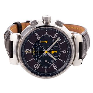 A Vuitton Tambour Chronographe Automatique Watch