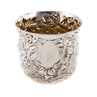 Galmer Sterling Repousse Cup