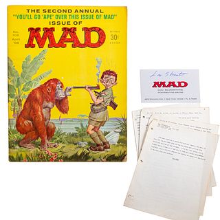 Lou Silverstone Draft of Branded for MAD Magazine