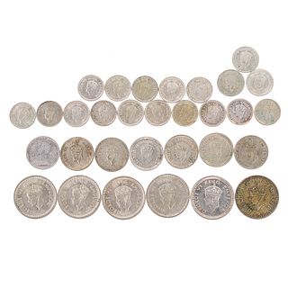 Collection of Silver Indian Rupees