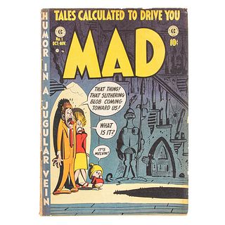 MAD Magazine No. 1, with Kurtzman Signature
