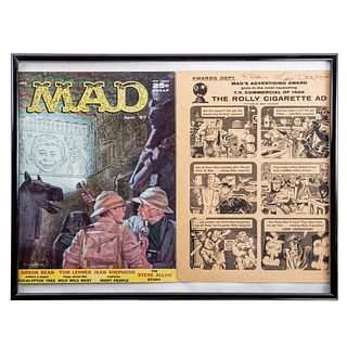 MAD Magazine Section by Mort Drucker, Signed