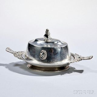 Gorham Coin Silver Covered Dish