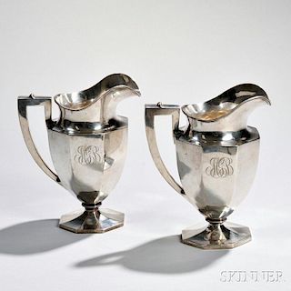 Two Gorham Sterling Silver Pitchers
