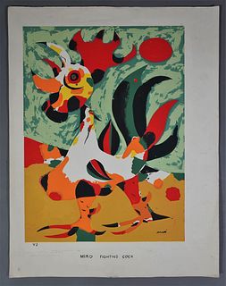 Joan Miro (Spanish,1893-1983)