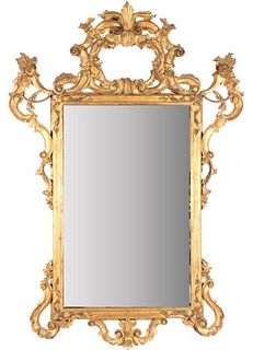 Ornate Gilded Frame w Mirror