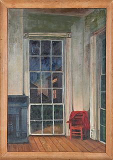 A Reynolds Tuttle (20th Century) Amer, Oil/Canvas