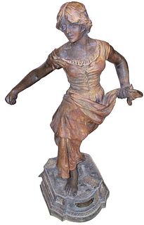 "Semeuse", L. Domenecn, Figural Sculpture