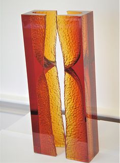 Jindrich Dolezal (B. 1958) Czech Glass