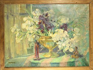 Harriette Bowdoin (1880-1947) American, Oil/Canvas