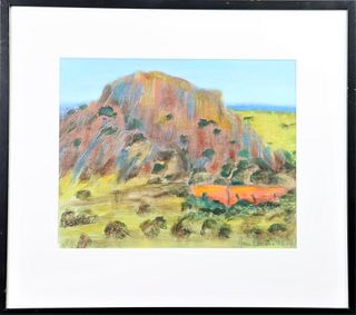 Jane Flowers (20/21st C) Australia, Oil on Paper