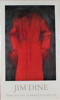 Jim Dine 1984 Poster