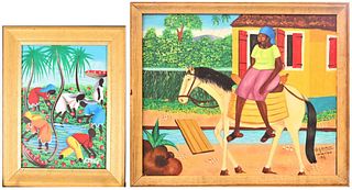 Haitian and Dominican Oil Paintings