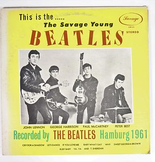 Beatles "The Savage Young Beatles" Vinyl Album
