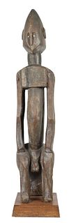 Malinke Mali Tall Tribal Carved Wooden Figure