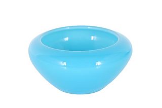 Steuben Light Blue Jade Bowl