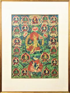 19th C. Bhutanese Thangka