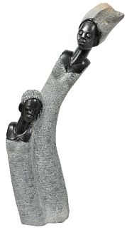 African Shona Sculpture Signed