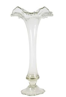 Early Trumpet Style Glass Vase