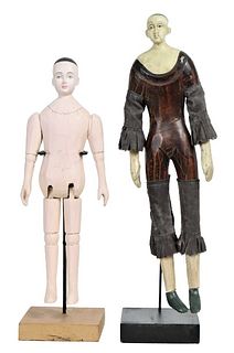 (2) Puppet Mannequin Figures on Stands