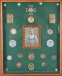 German Sports Silver & Bronze Medals Early 1900s