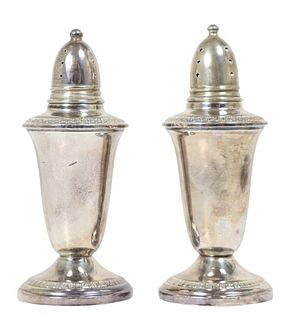 Set of Sterling Weighted Salt & Pepper Shakers